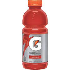 GATORADE 20OZ FRUIT PUNCH 24P
