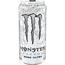 MONSTER WHITE 16 OZ