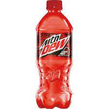 MOUNTAIN DEW RED 20OZ