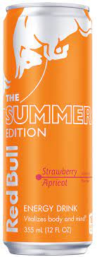 RED BULL STRAWBERRY APRICAT 12OZ