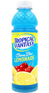 TROPICAL FANTASY  BLUE/CHERRY LEMONADE