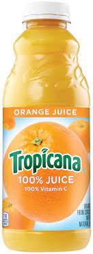 TROPICANA ORANGE JUICE 32OZ 12